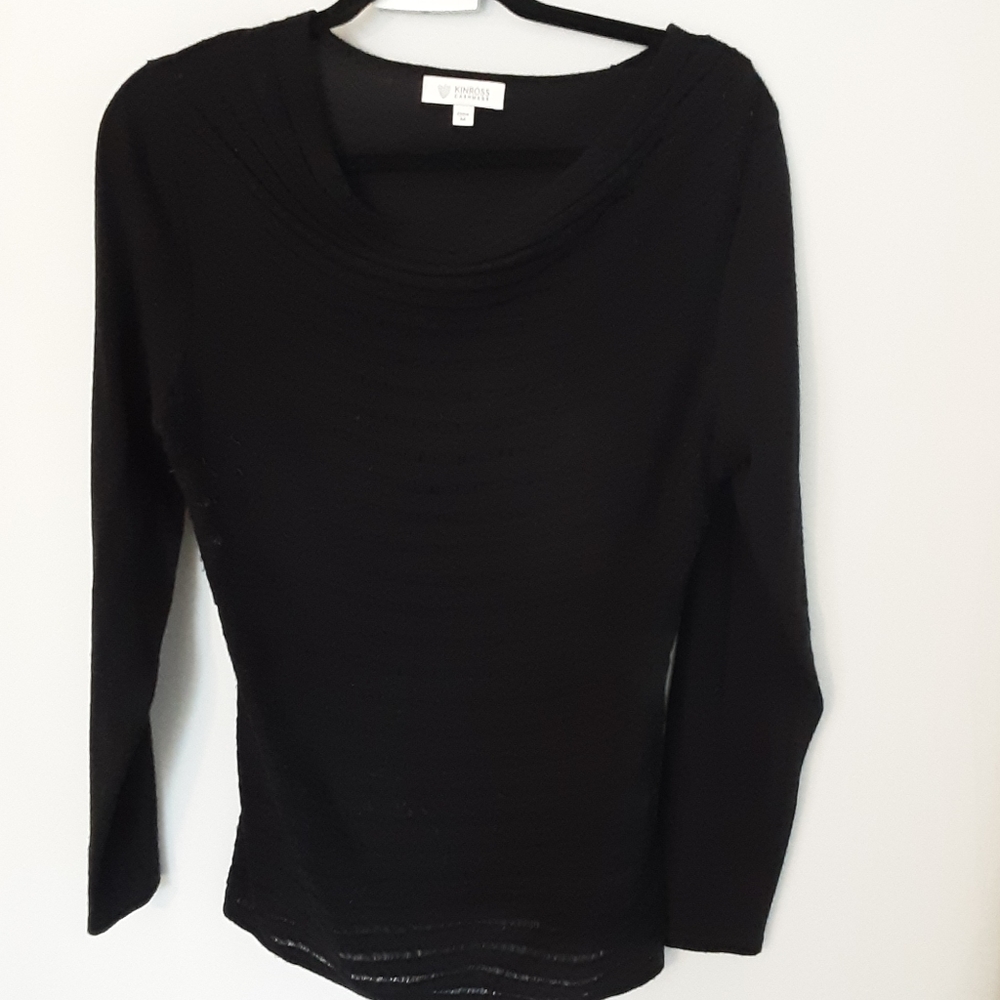 Kincross Cahmere cowl neck sweater